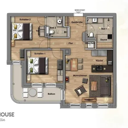 Beachhouse Bansin App 03 Apartament Heringsdorf